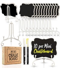 mini chalkboards