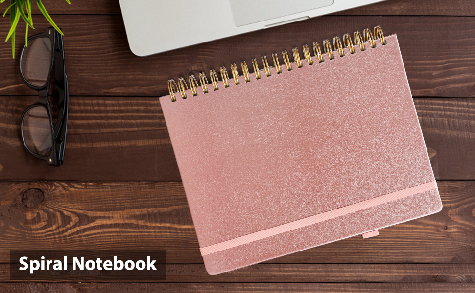 GuanQiao Spiral Notebook,8.5 x 11 College Ruled Notebooks