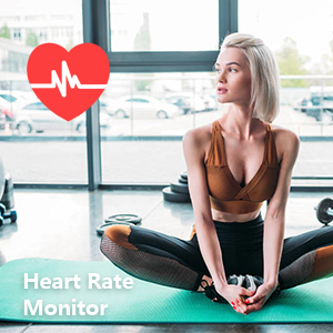 woman doing yoga in a gym