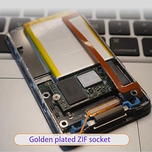 iPod Classic mSATA SSD → ZIF Adapter Amazon.com: Sintech M.2 (NGFF) SATA SSD to 40Pin ZIF CE