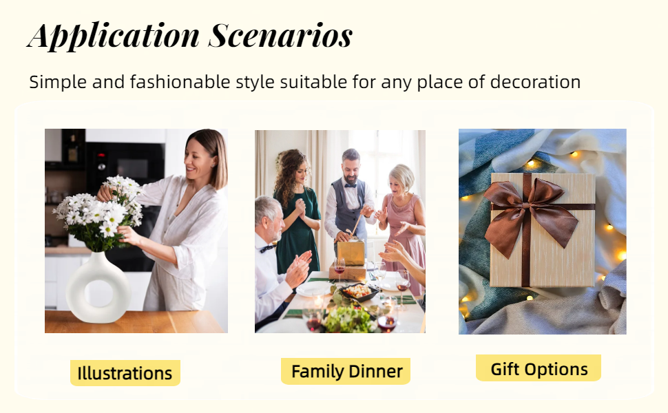 ceramic flower vases