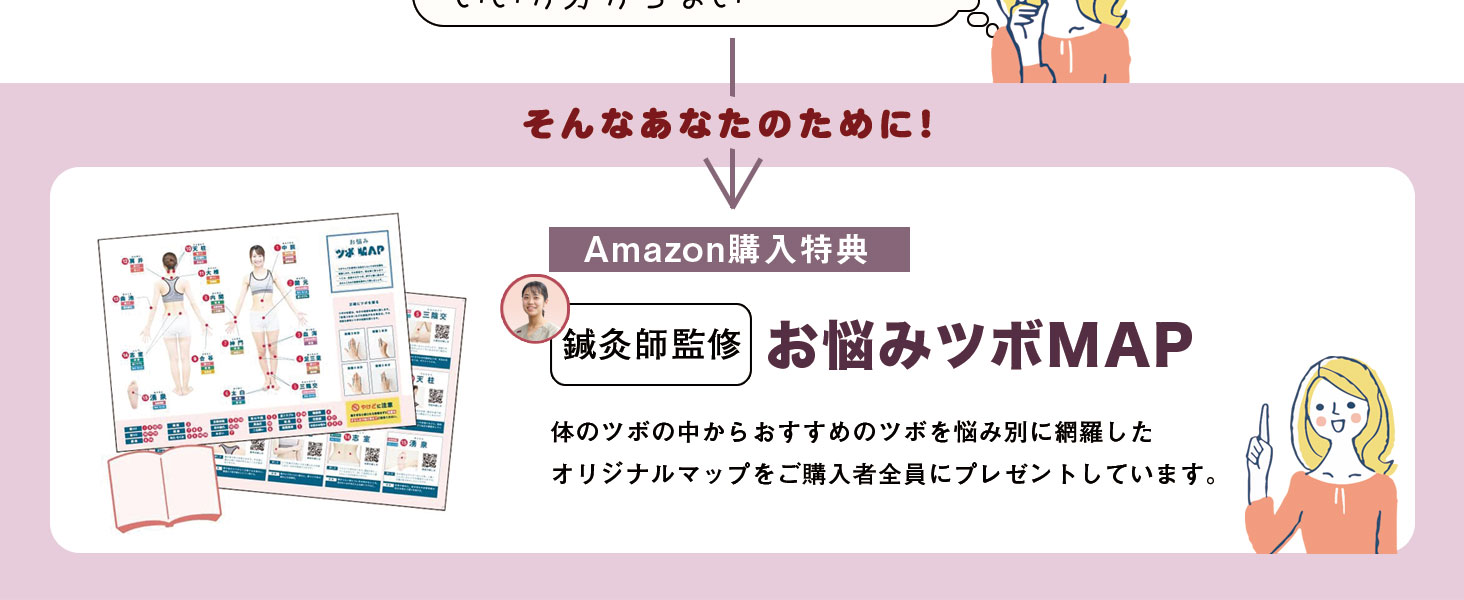 Nukunuku Moxa comes with a map of pressure points that can help you.