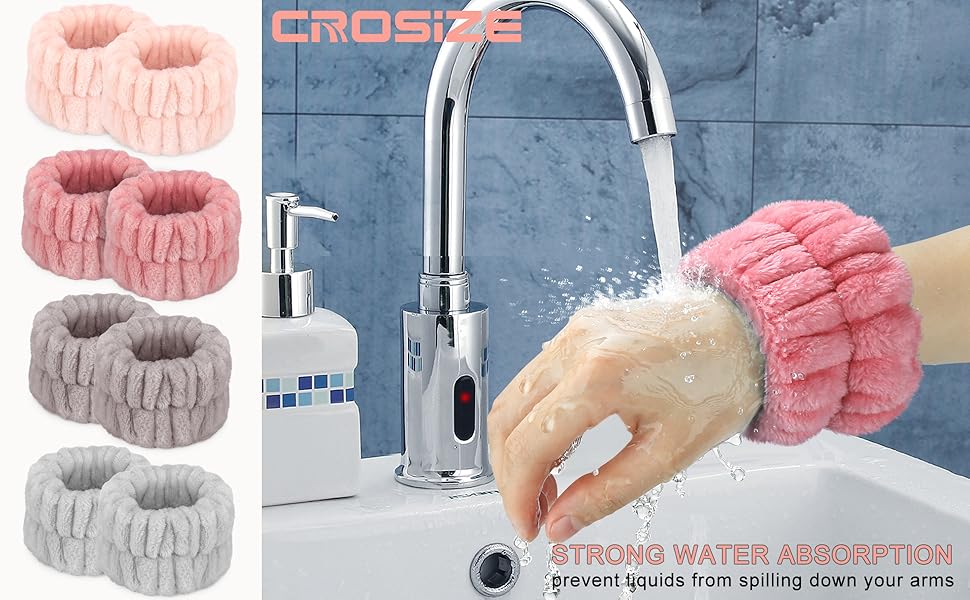 Chin Remover Oil Piercing Microfiber Wrist Wash Bands Lift Band Health