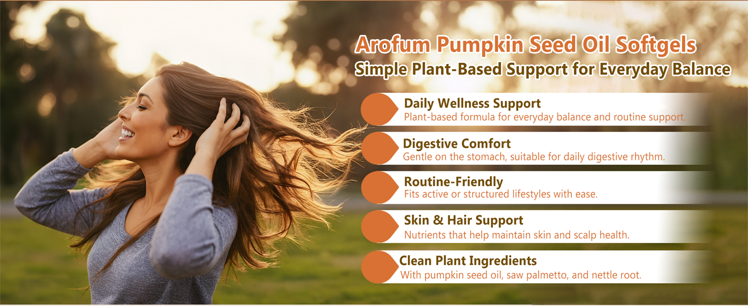 Pumpkin Seed Oil Softgels