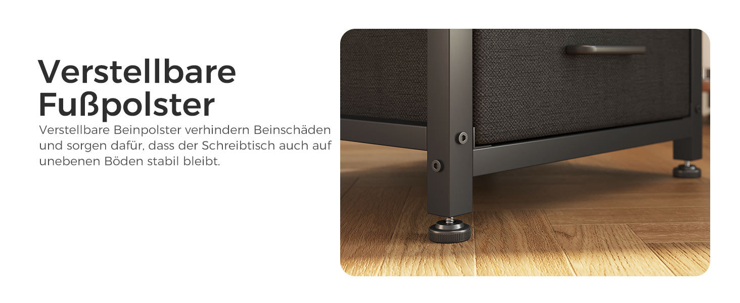 L-förmiger Schreibtisch