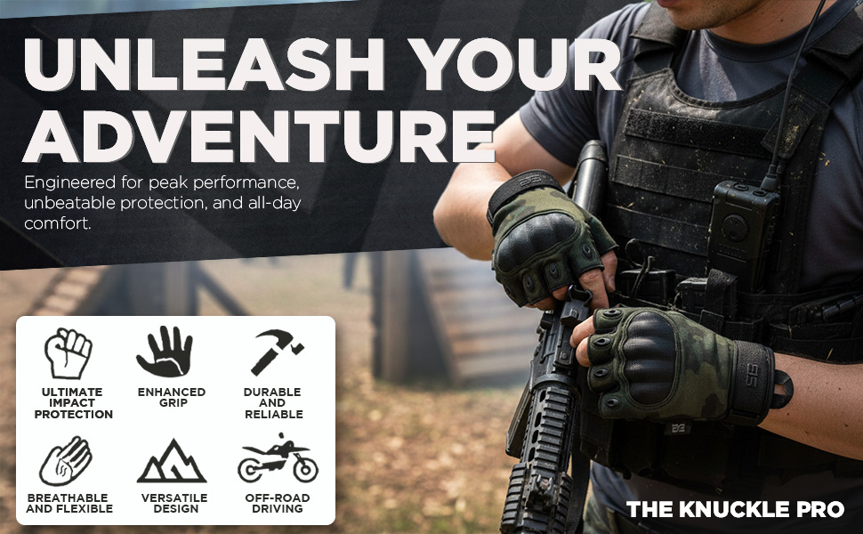 Glove Station Fingerless Knuckle Pro