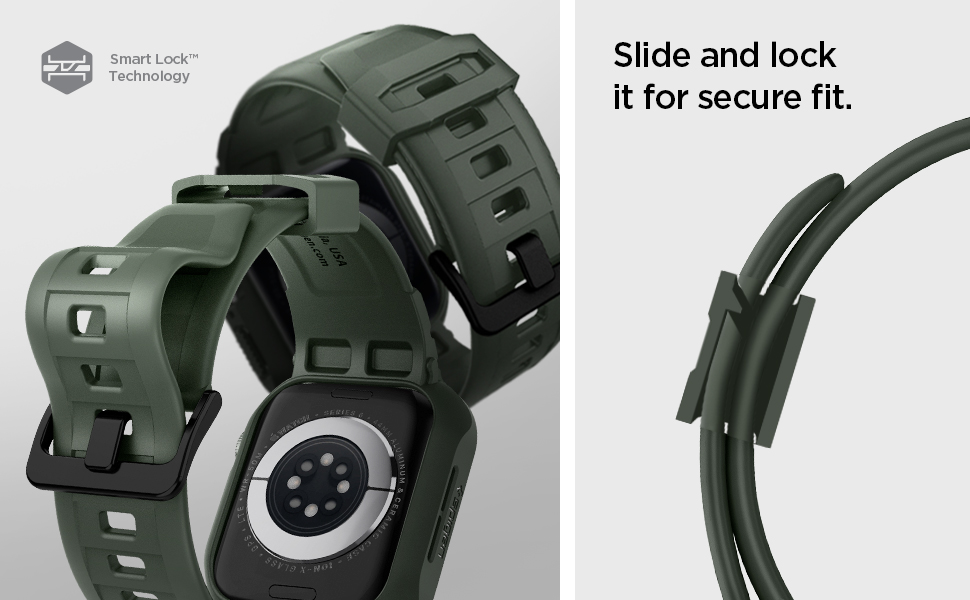 Apple Watch SE3 Series 9 8 7 (45/44mm) | Spigen [RuggedArmor