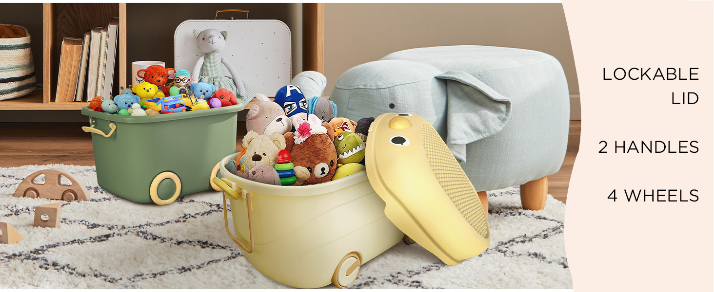 Froppi storage box for building blocks