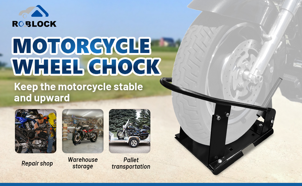 motorcycle wheel chock