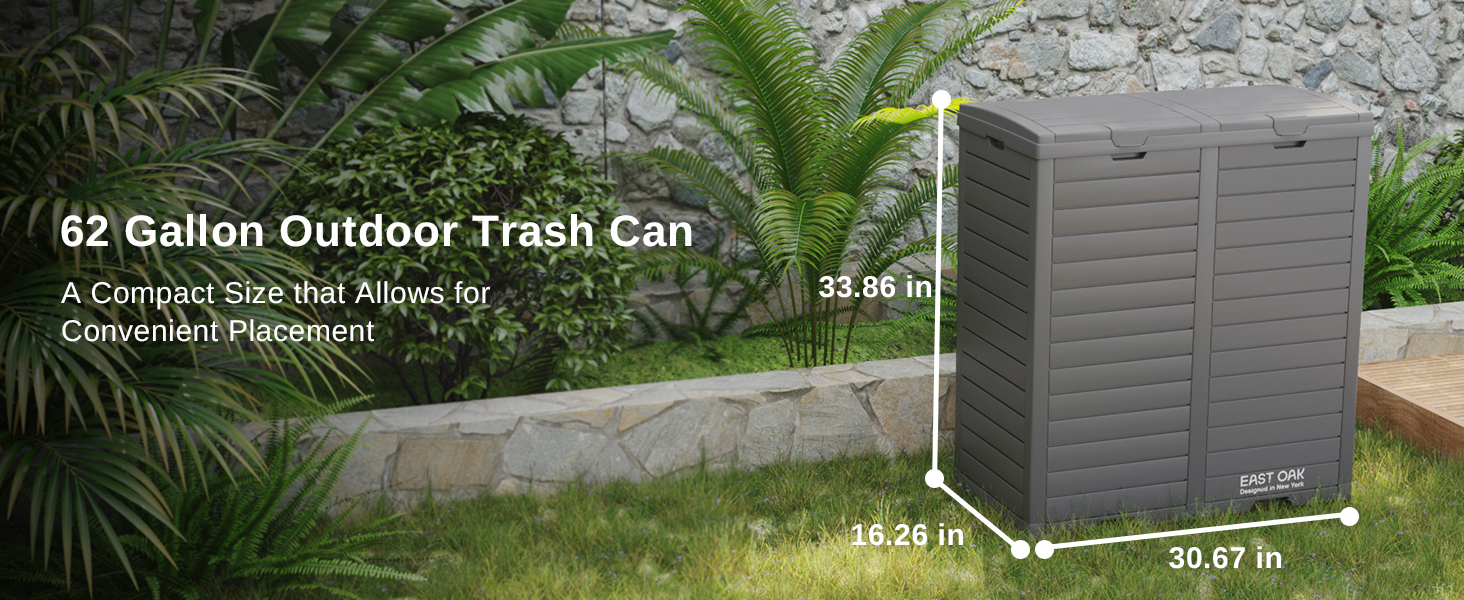 62 gallon trash can