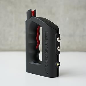3 in 1 stun gun, pepper spray, and flashlight combination product