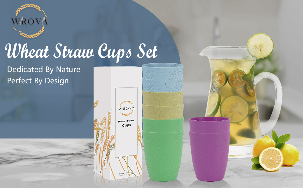 wheat straw cups;kids cups;bamboo cups;plastic cups reusable;plastic drinking glasses;drinking cups