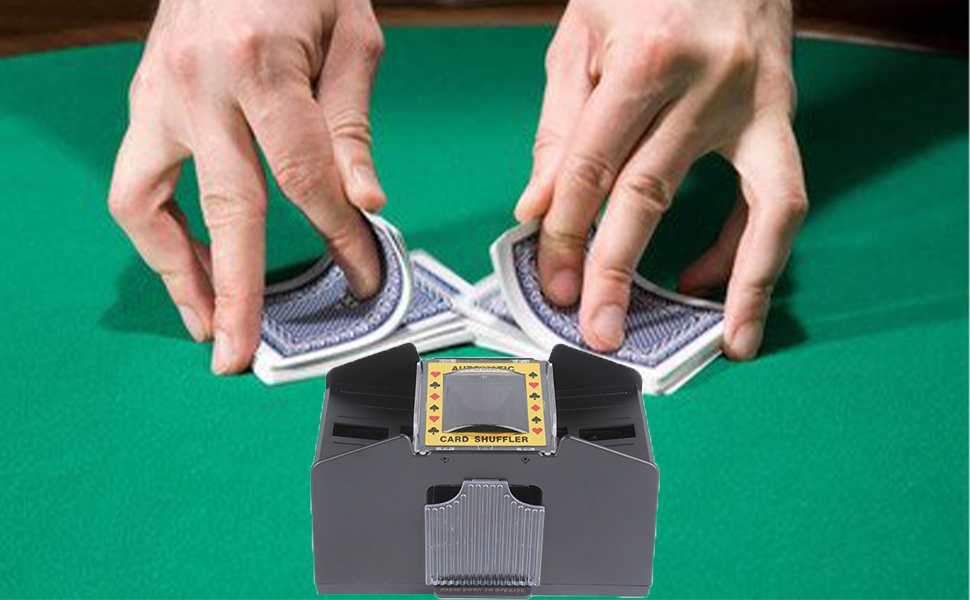 Card Shuffler 14 Deck,Card Shuffler 4 Deck Automatic with USB/Battery