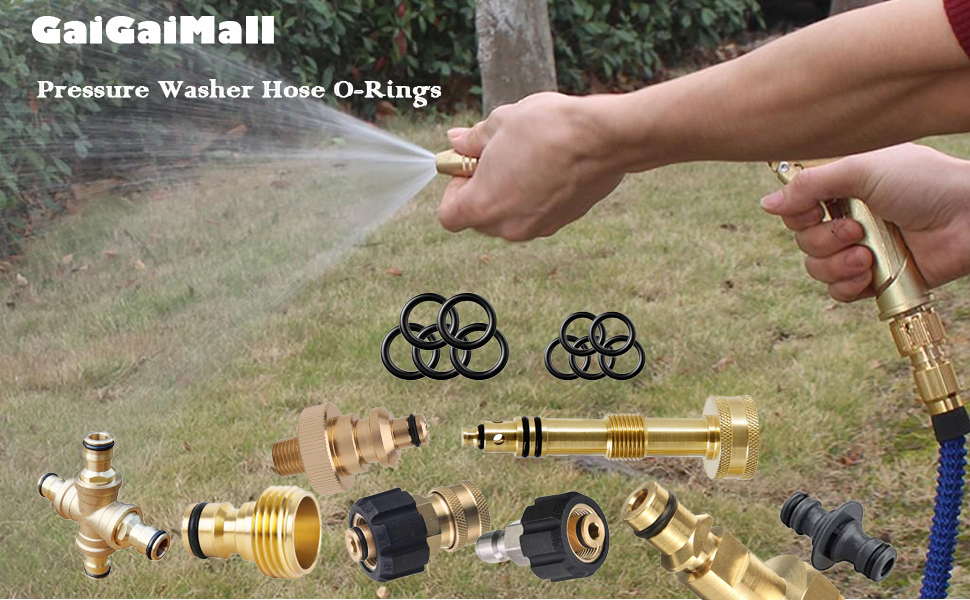 80 PCS Pressure Washer Hose ORings Replacement for 1/4