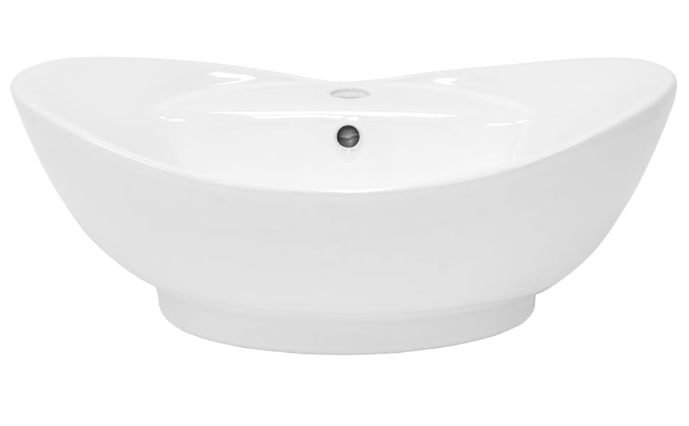 ML-Design ML-436/wastafel wit 59x39,5x20,5 cm