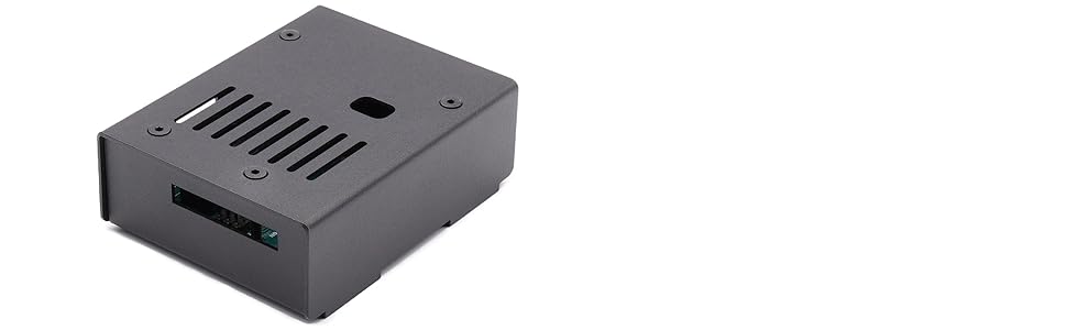 Amazon.com: KKSB Metal Case for Arduino UNO Rev3 - Black Powdercoated ...