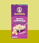 Annie's White Cheddar Shells Macaroni and Cheese with Organic Pasta, 6 oz (Pack of 12)