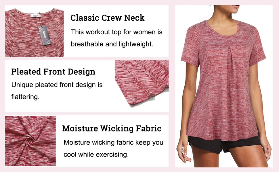 workout tops for women loose fit