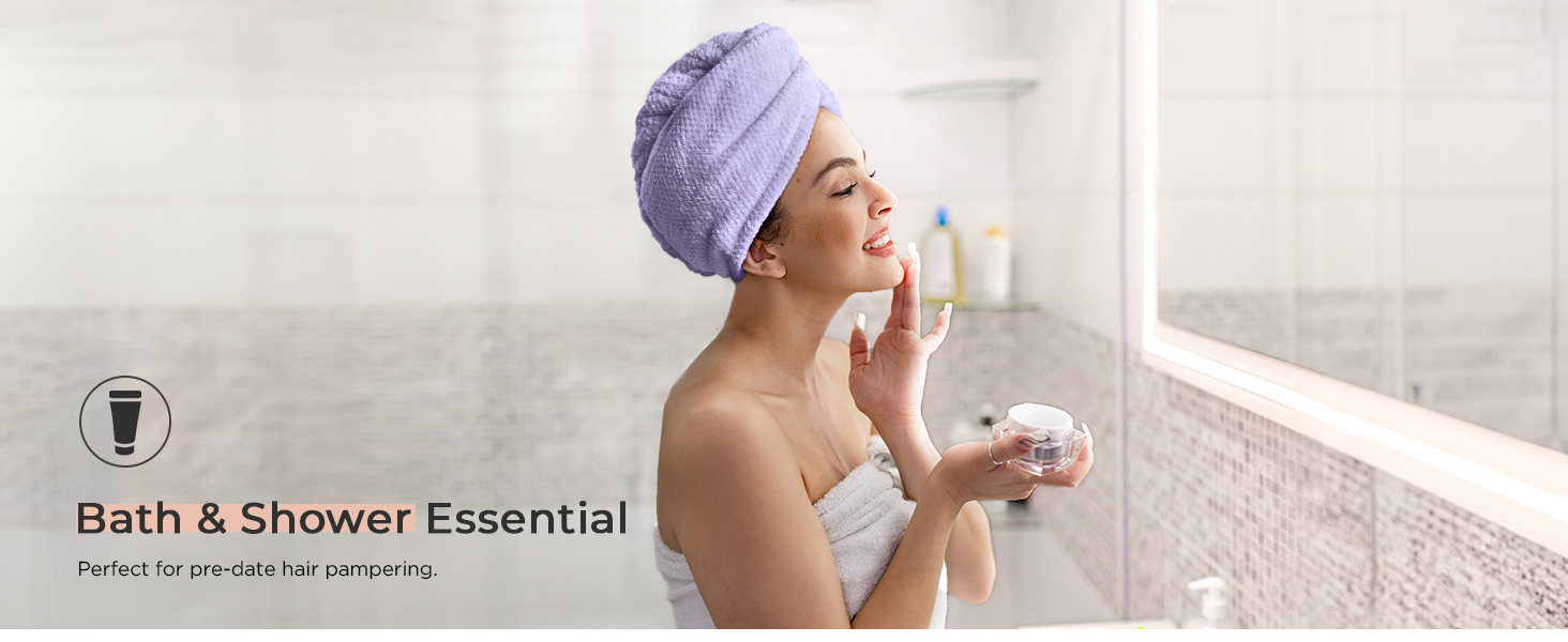 hair turbans for wet hair