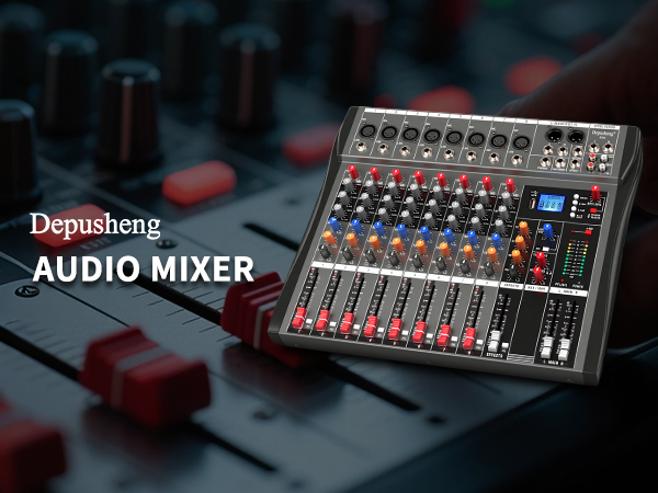 DEPUSHENG DX12 12チャンネル アナログミキサー Amazon.com: Depensheng DX12 DJ Sound Controller Interface w