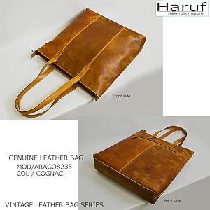 本革バック Amazon | [ハルフ] レザートートバッグ 本革バッグ ショルダー