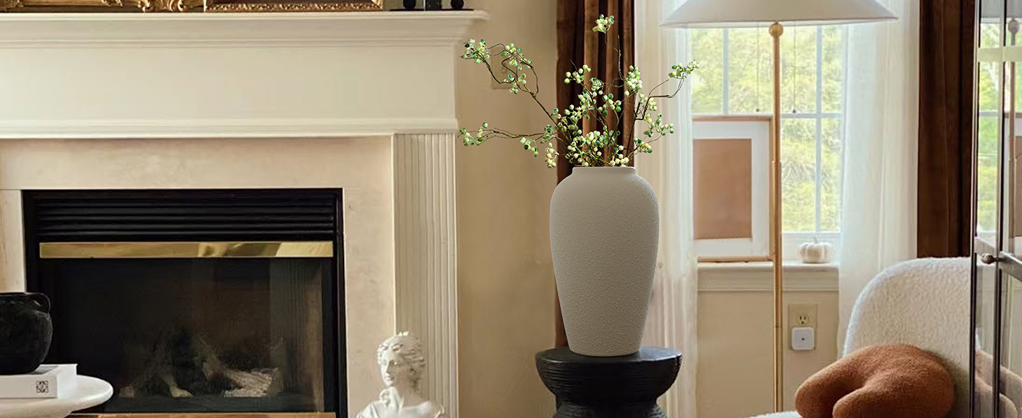 terracotta vase
