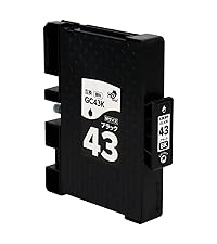 Amazon.co.jp: 【エコスロ】 RICOH(リコー)用 GC43 ブラック Mサイズ