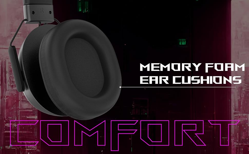 comfortable ear cushions