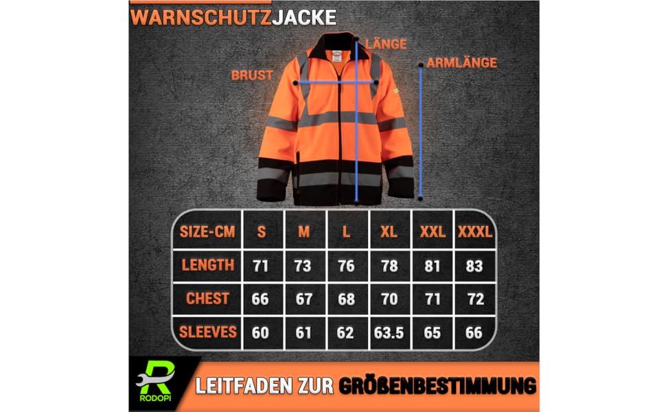 Warnjacke Fleece gelber Sommer mit Kapuze