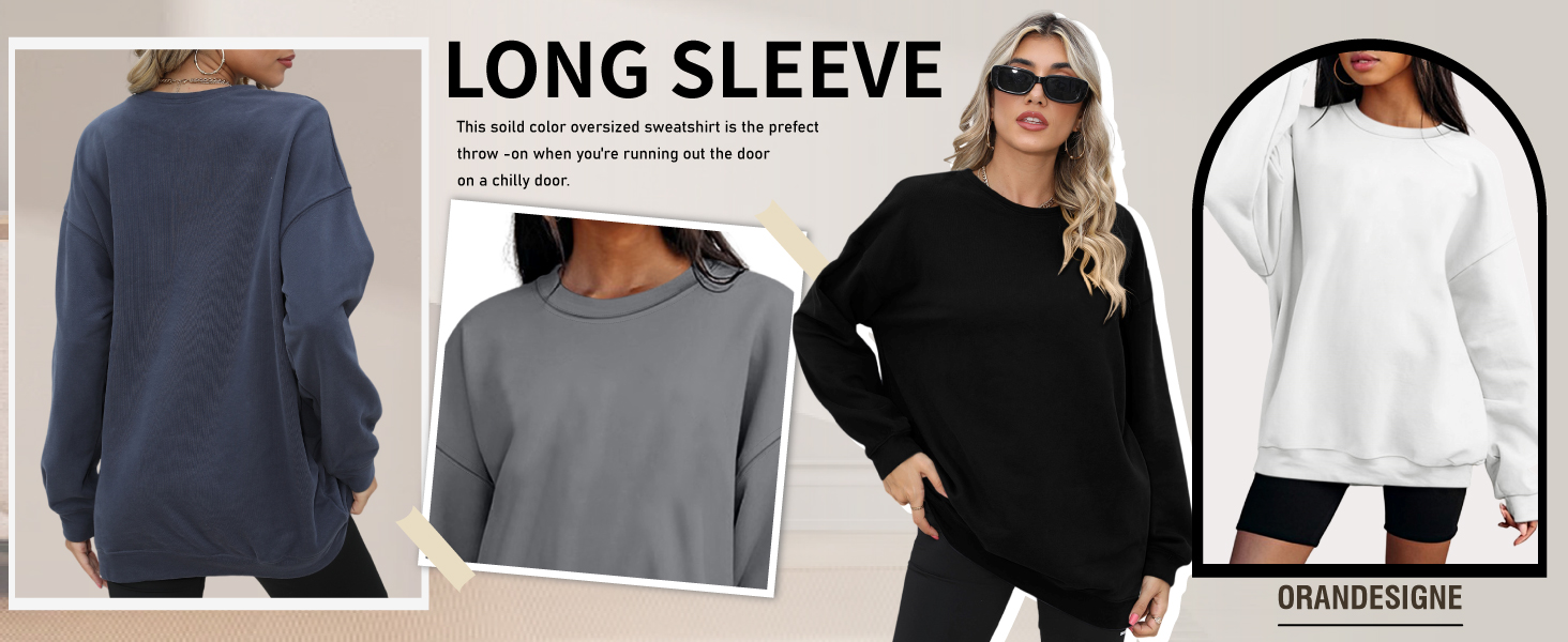 oversized sweatshirt for women