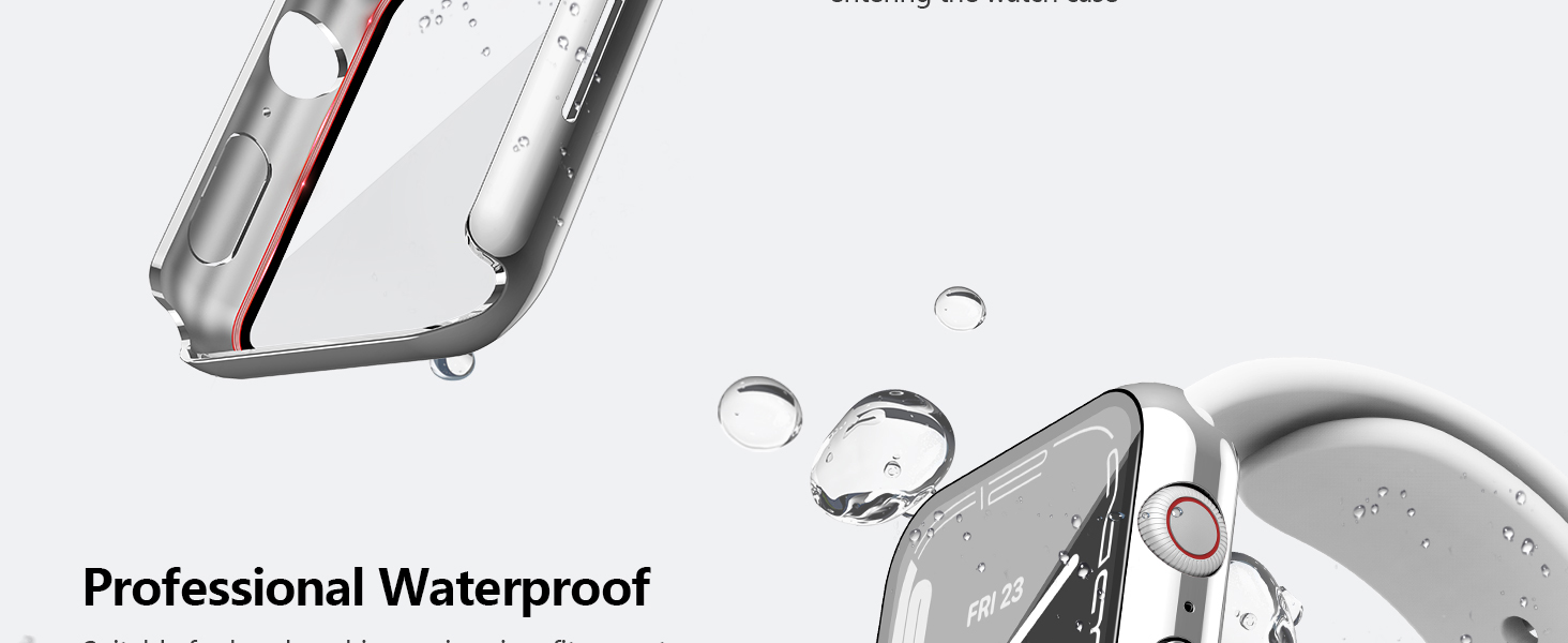 Misxi [2 Pack] for Apple Watch Series 9 (2023) Series 8