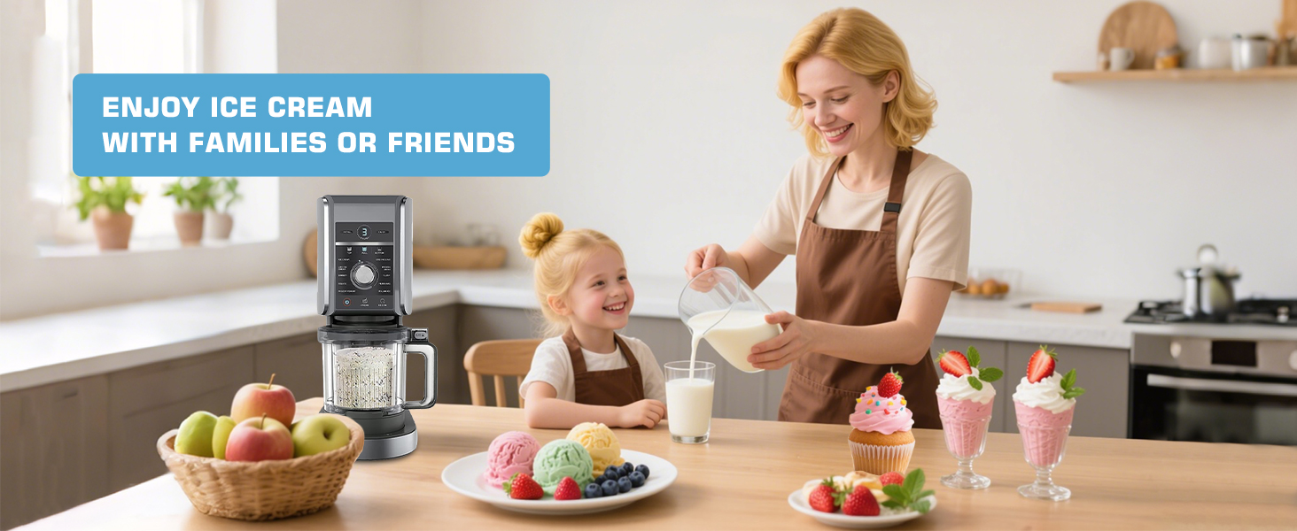 making ice cream at home