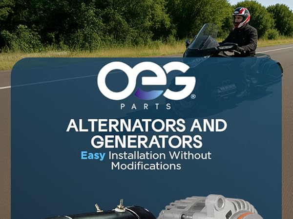 Amazon.com: OEG Parts New Starter Generator W/Black Finish
