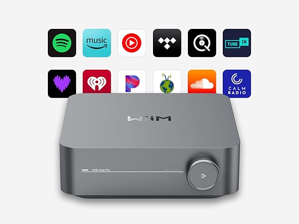 WiiM Amp Pro: Multiroom Streaming Amplifier | Compatible