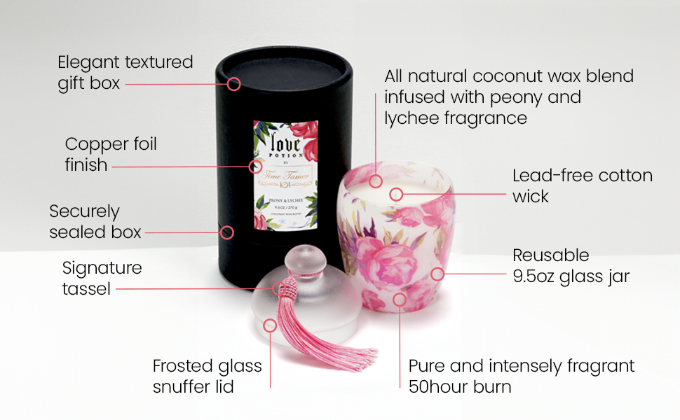 velas aromaticas decorativas elegantes home hug jar valentine's smoke scented focus