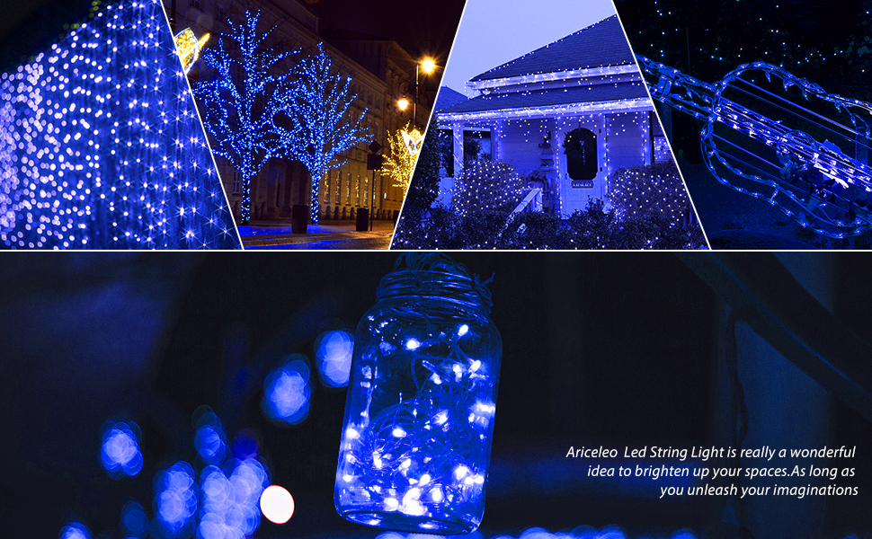 Ariceleo Led Fairy Lights Battery Operated, 1 Pack Mini