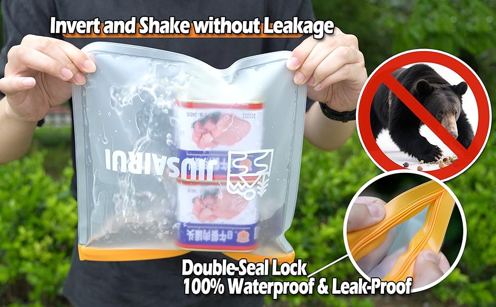 100% Waterproof,100% Scent Proof Bag
