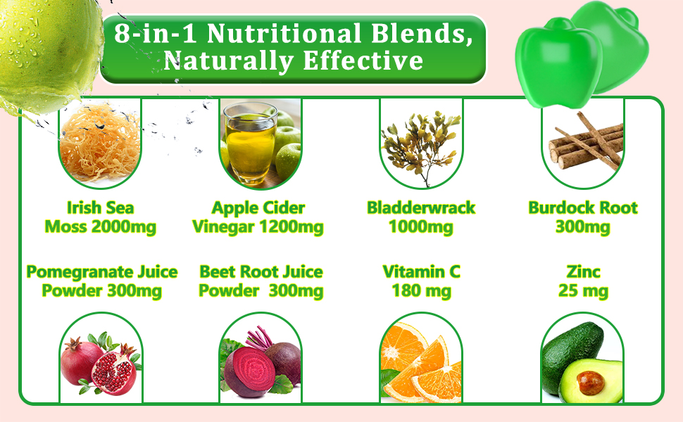 organic sea moss gummies