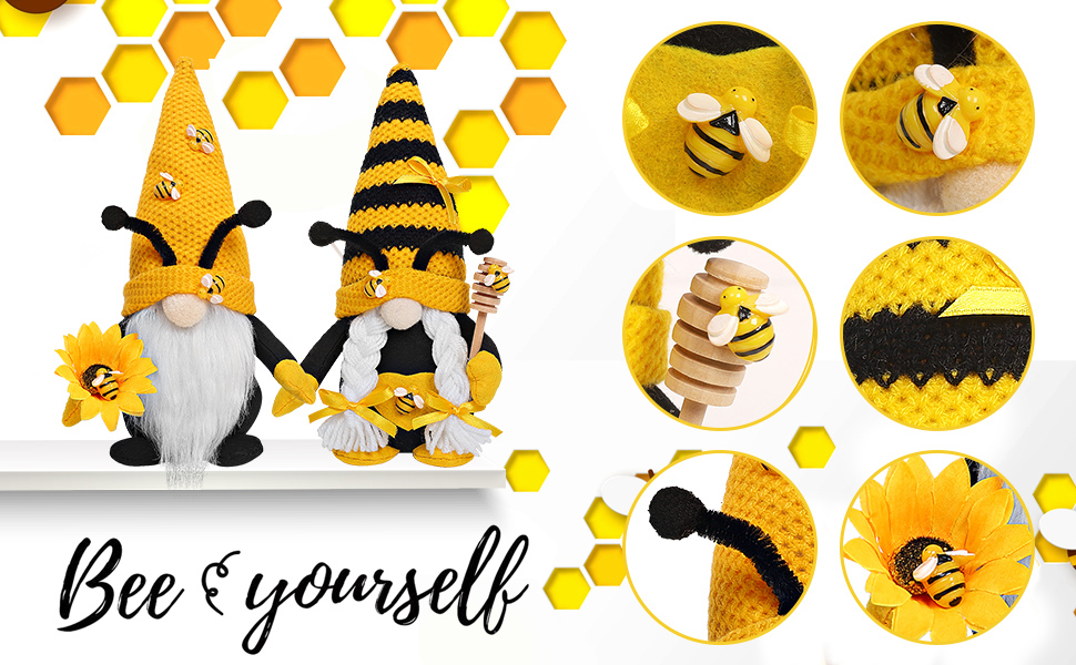 Bee Gnome Couple