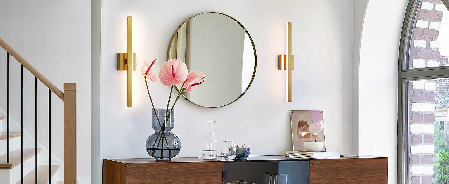 modern vanity light led linear