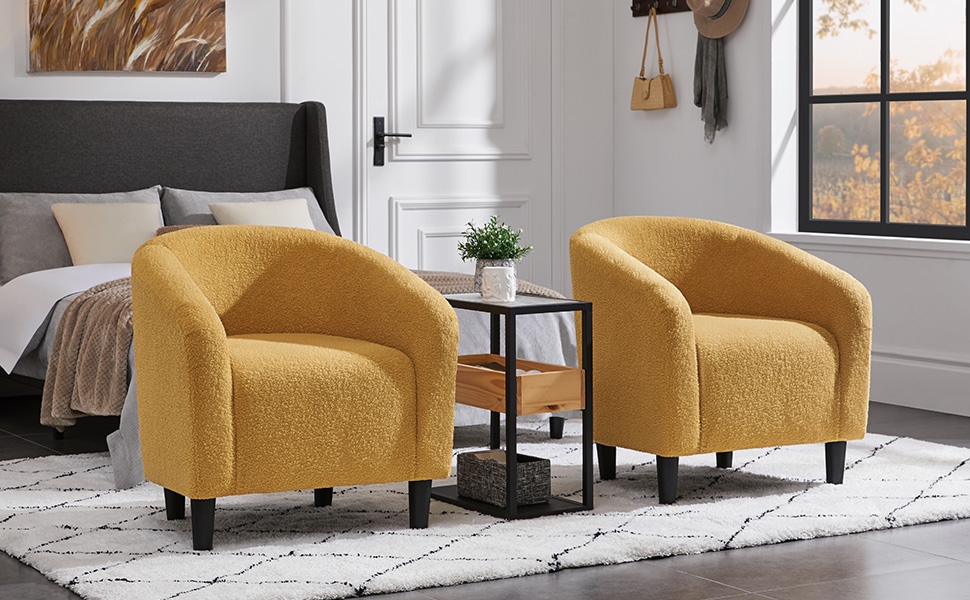 Boucle Club Chair