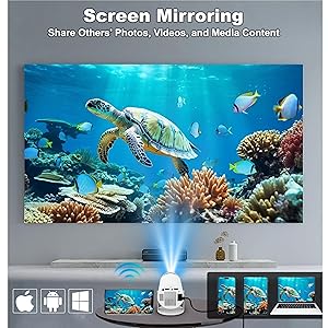 projector, portable projector, mini projector 4k, mini projector 4k wifi bluetooth