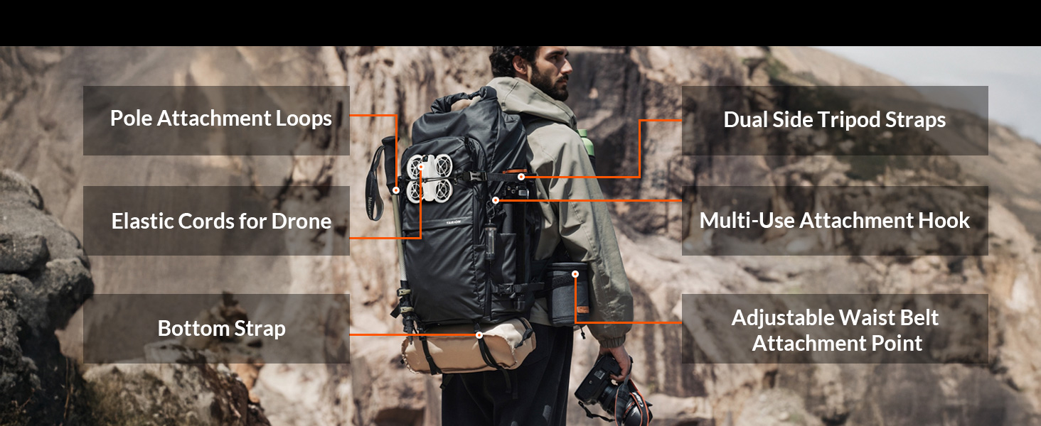 Large Camera backpack