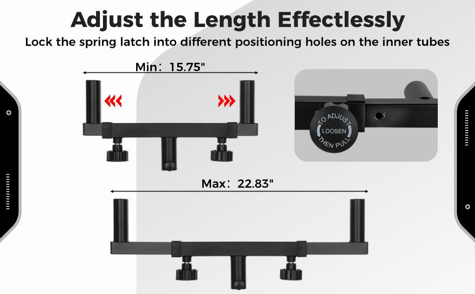 Dual Speaker Mounts, Speaker Pole Mount Bars, Speaker