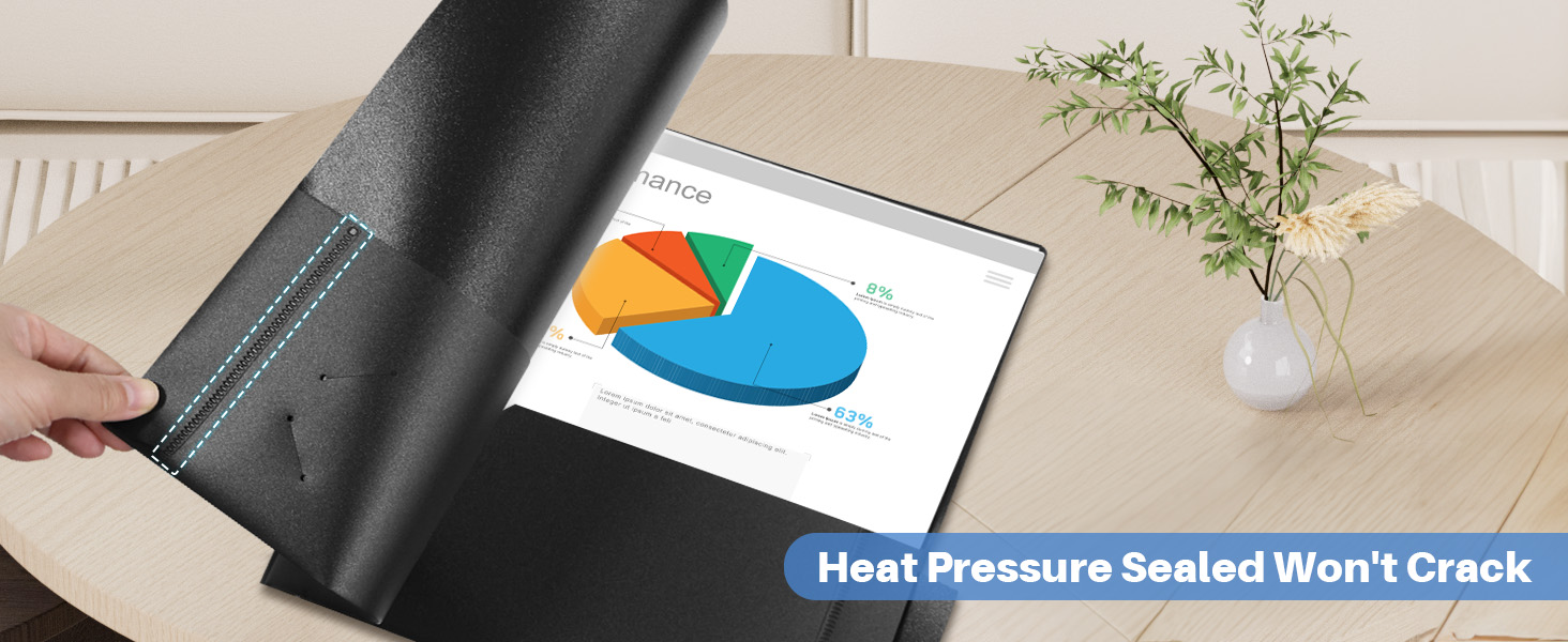 Nordun 12 Pack Plastic Folders with Pockets and Prongs