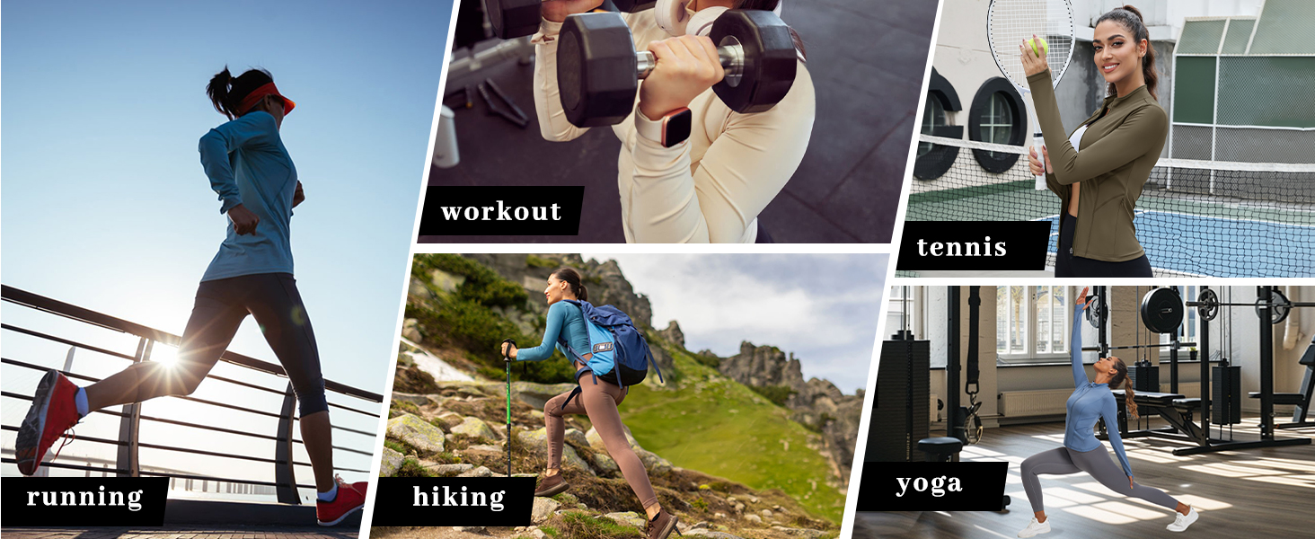 womens workout jacket