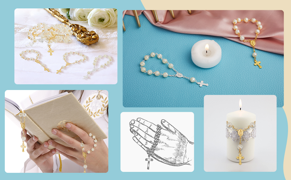 Mini Baptism Rosaries