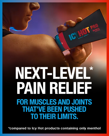 Next-level pain relief for muscles and joints that've been pushed to their limits