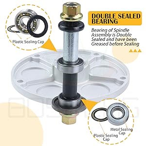 Amazon.com : BOSFLAG 3 Pack 1001046 Spindle Assembly