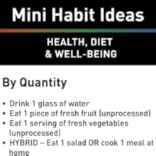 mini habit ideas